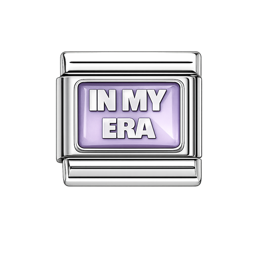 In my era Italian Charm — Silver