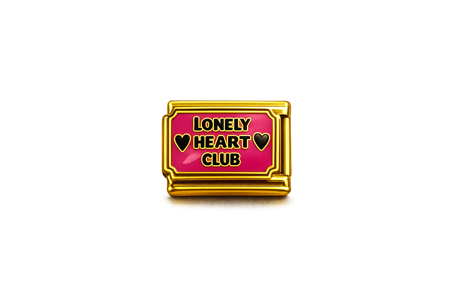 Loney Hearts Club Italian Charm — Gold
