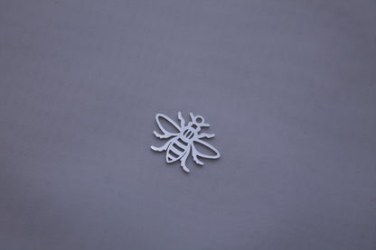 Classic Silver Bee Charm