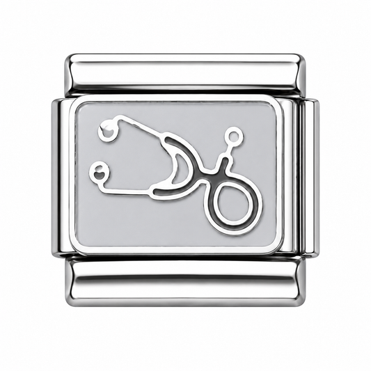 Stethoscope Italian Charm