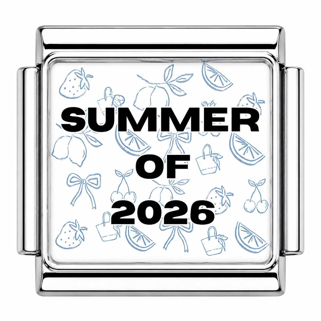 Summer of 2026 Italian Charm — Silver