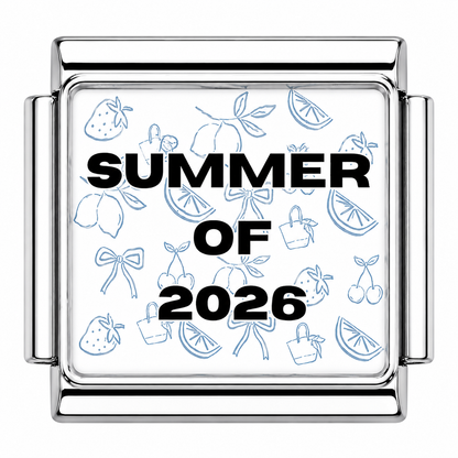 Summer of 2026 Italian Charm — Silver