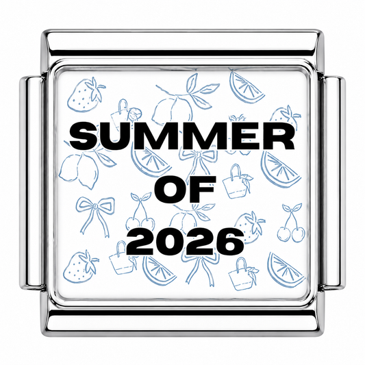 Summer of 2026 Italian Charm — Silver