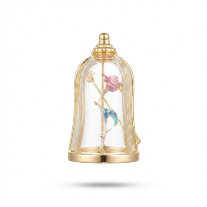 Rose in Bell Jar Brooch