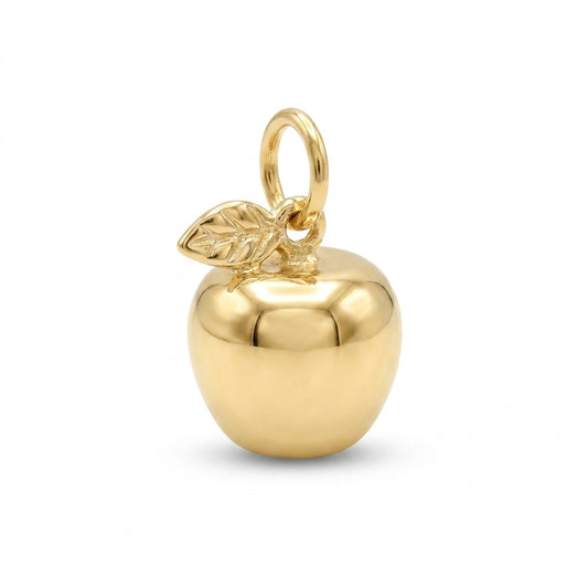 Classic Gold Acorn Charm