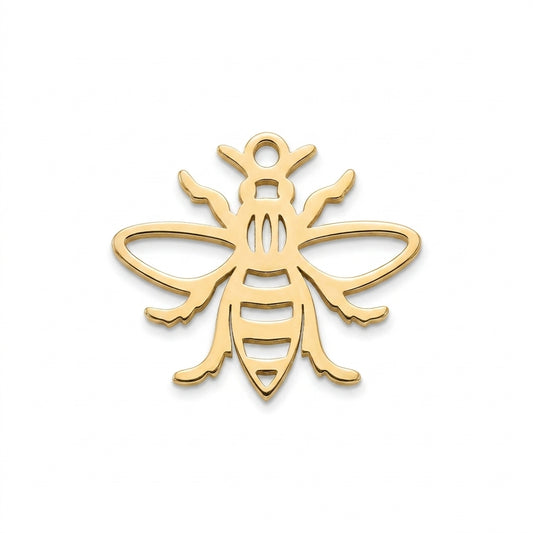 Classic Gold Bee Charm