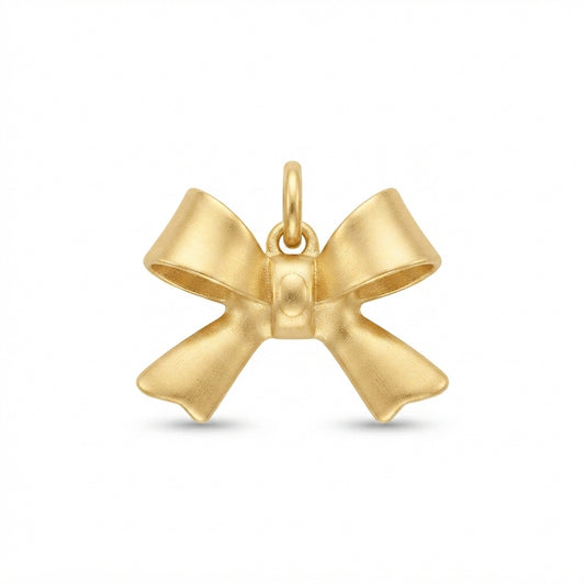 Classic Gold Bow Charm