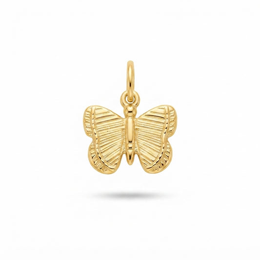 Classic Gold Butterfly Charm