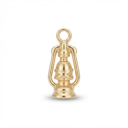 Classic Gold Lantern Charm