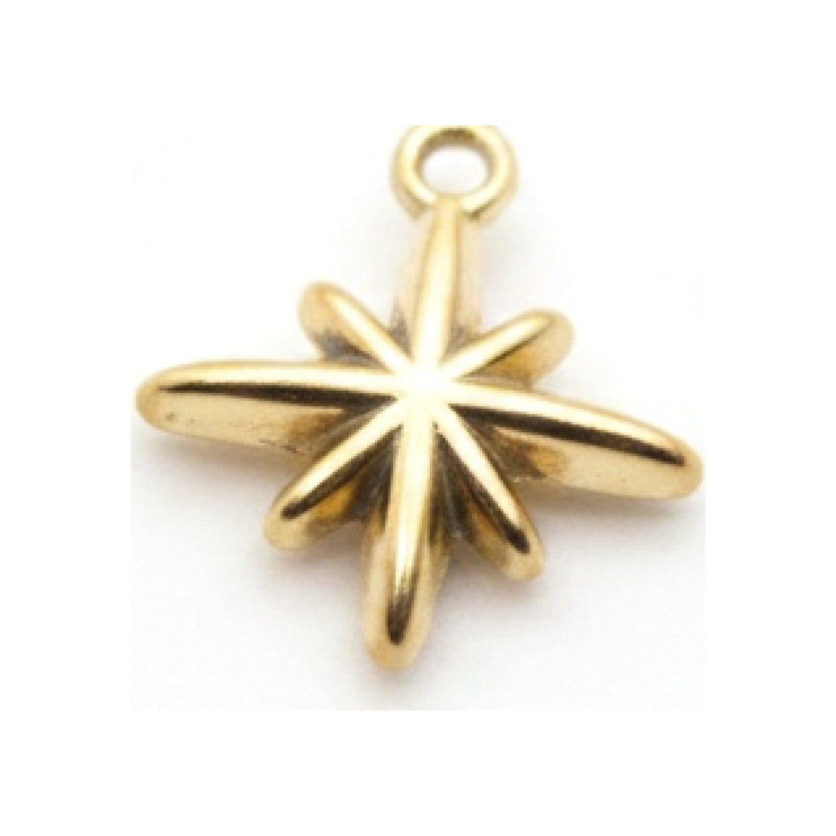 Classic Gold North Star Charm
