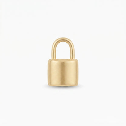 Classic Gold Padlock Charm