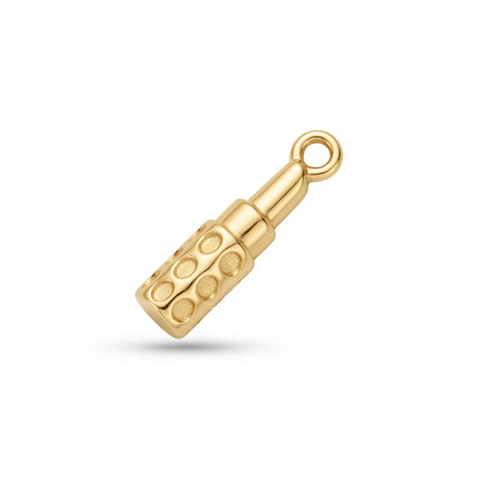 Classic Gold lipstick Charm