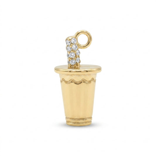 Classic Gold Thimble Charm