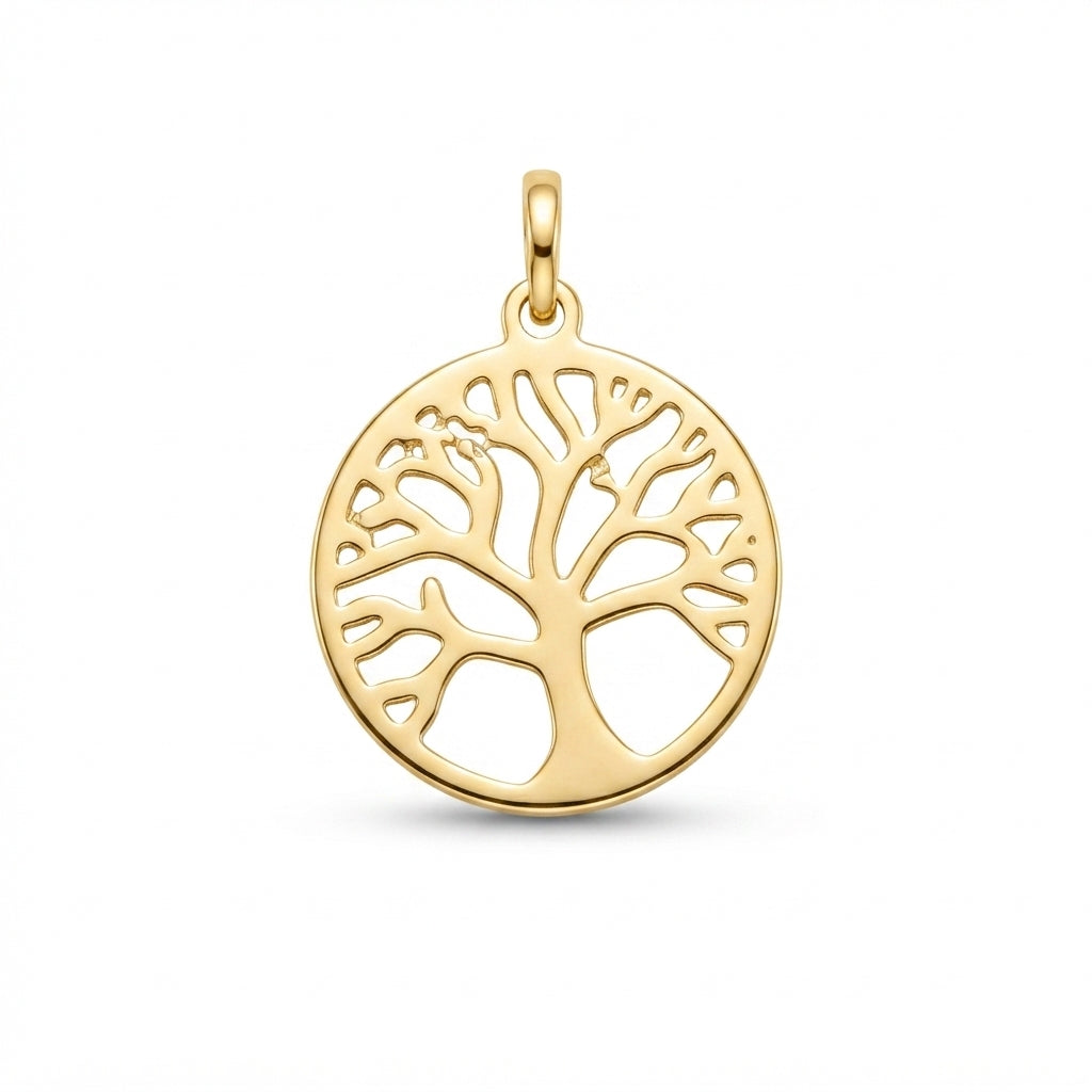 Classic Gold Tree Of Life Charm