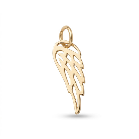Classic Gold Wing Charm