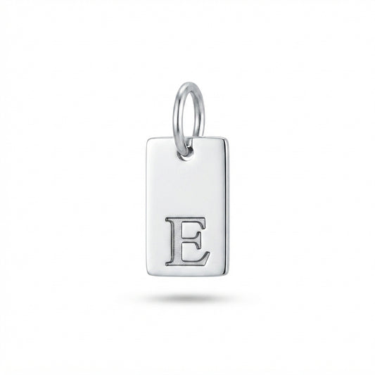 Classic Initial "E" Charm