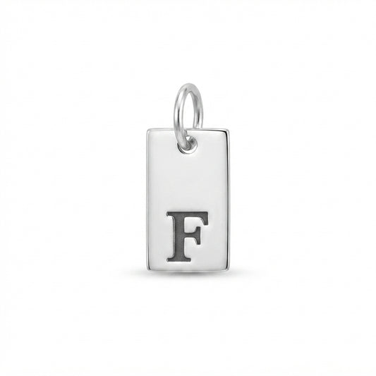 Classic Initial "F" Charm