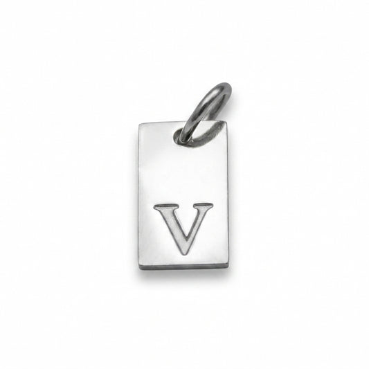 Classic Initial "V" Charm