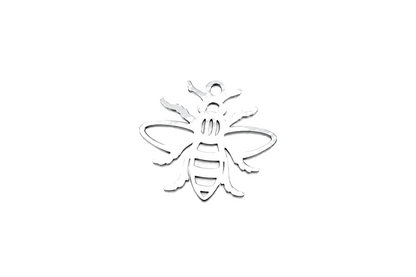 Classic Silver Bee Charm