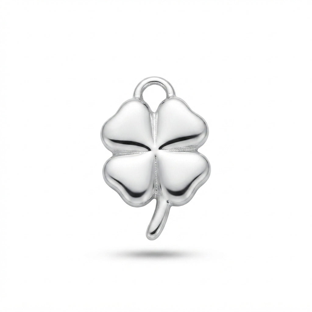 Classic Silver Clover Charm