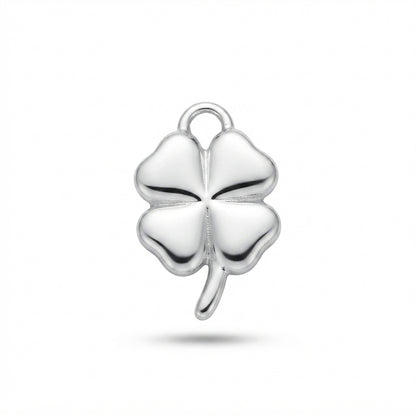 Classic Silver Clover Charm