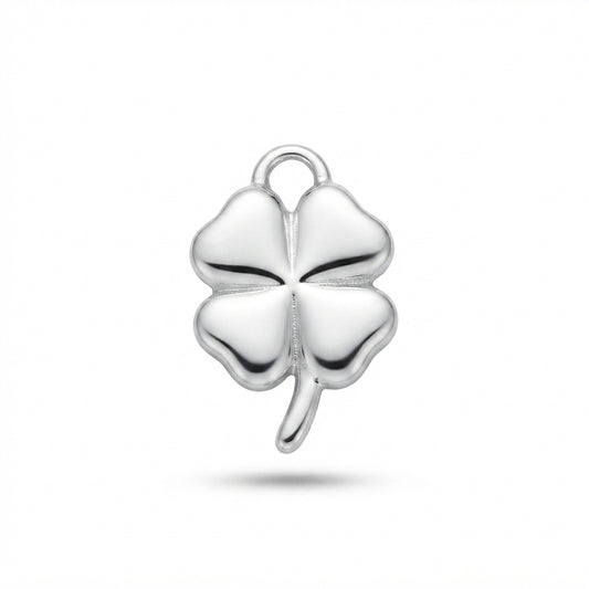Classic Silver Clover Charm