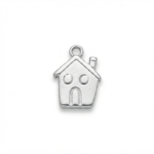 Classic Silver House Charm