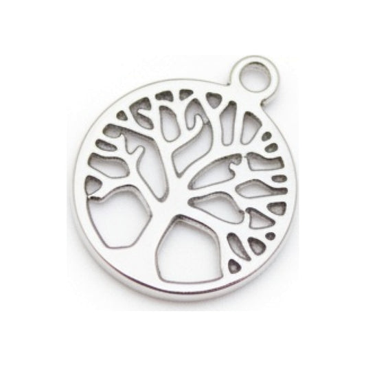 Classic Silver Tree Of Life Charm