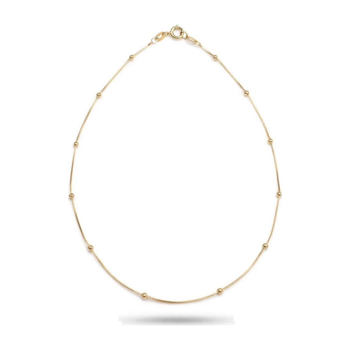 Dainty Gold Satellite Necklace