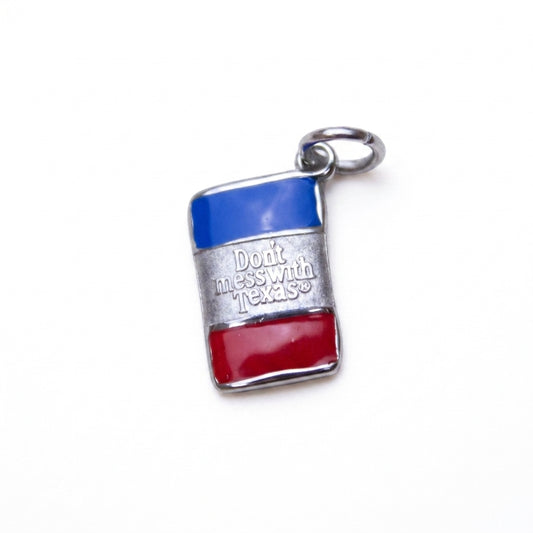 Enamel Dont Mess With Texas Charm