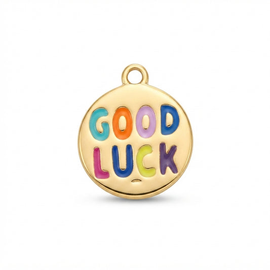 Enamel Good Luck Charm