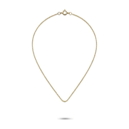 Gold Initial B Pendant Necklace