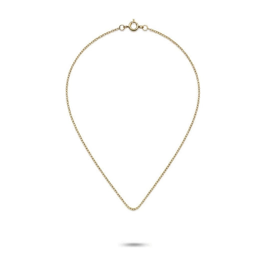 Gold Initial B Pendant Necklace