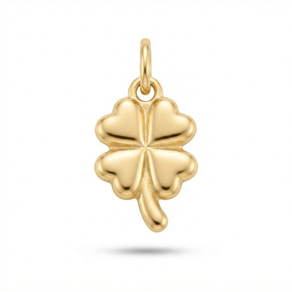 Classic Gold Clover Charm