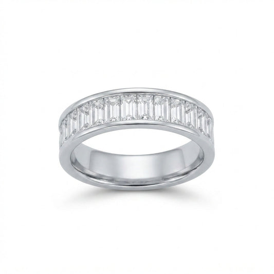 Lilian Ring White Silver