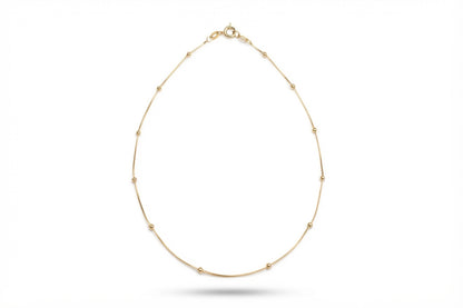 Dainty Gold Satellite Necklace