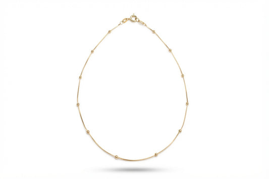 Dainty Gold Satellite Necklace