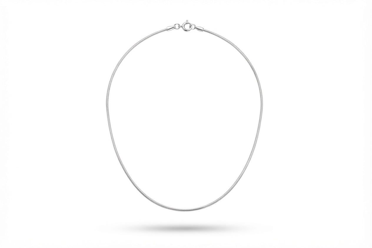 Silver Snake Chain Necklace