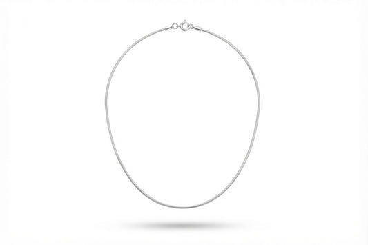 Silver Snake Chain Necklace