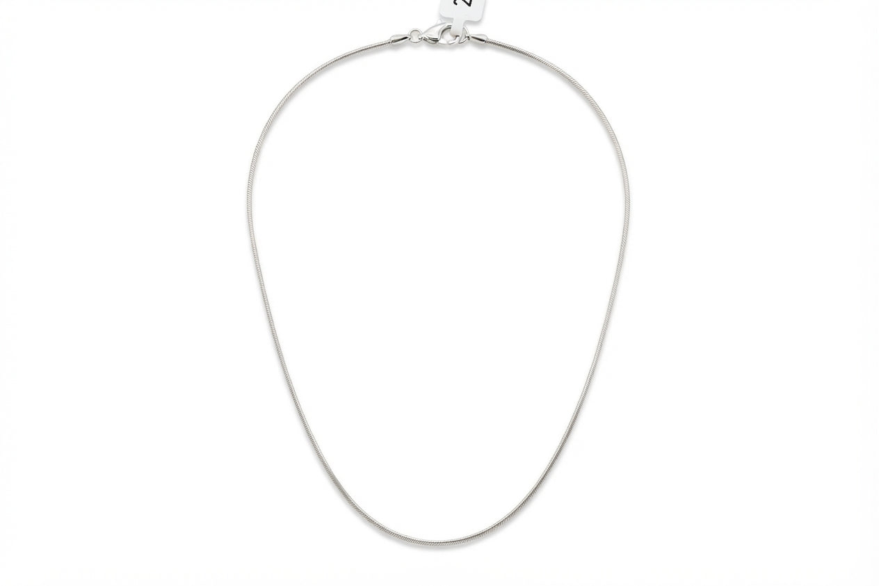 Sterling Silver Snake Necklace