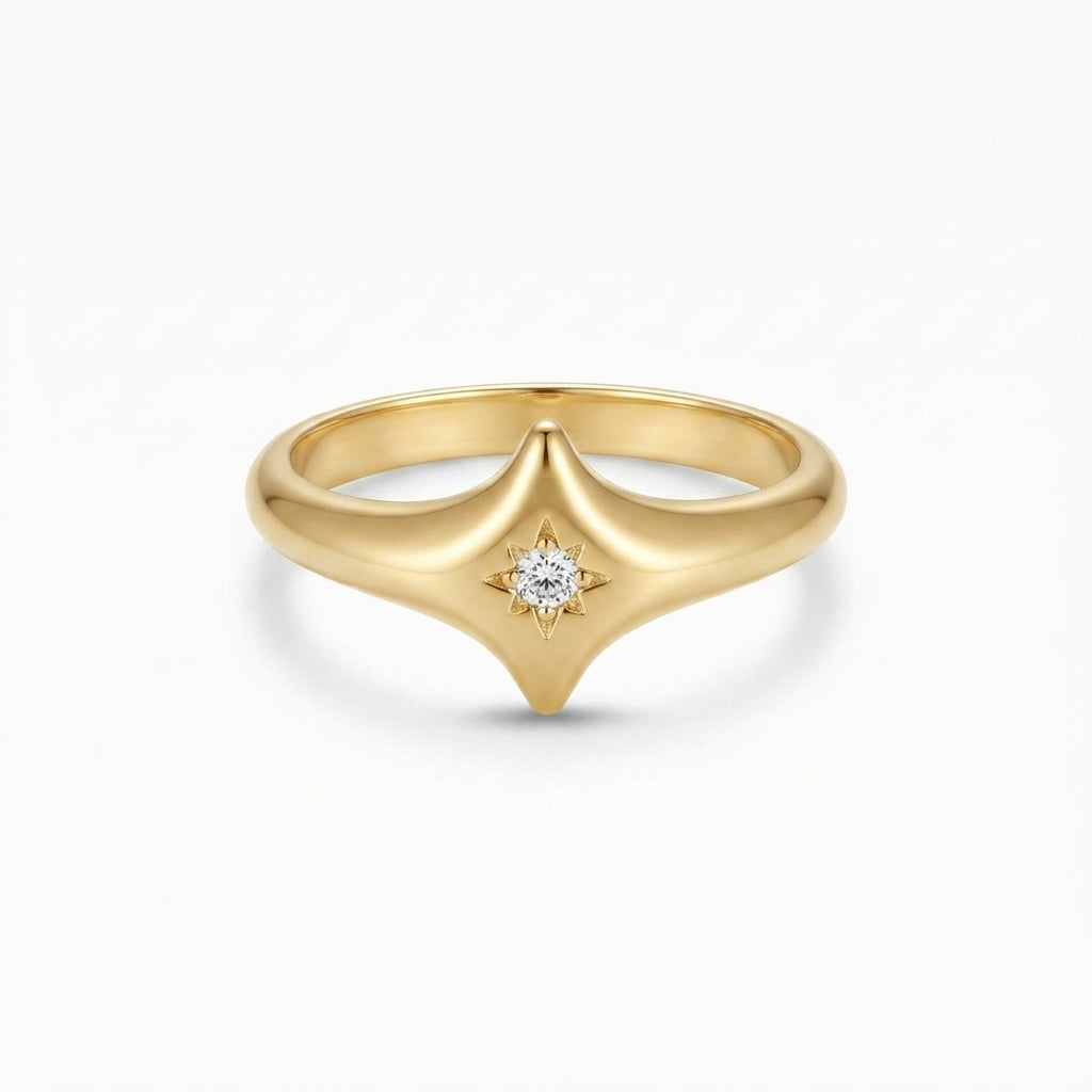 North Star Ring Gold