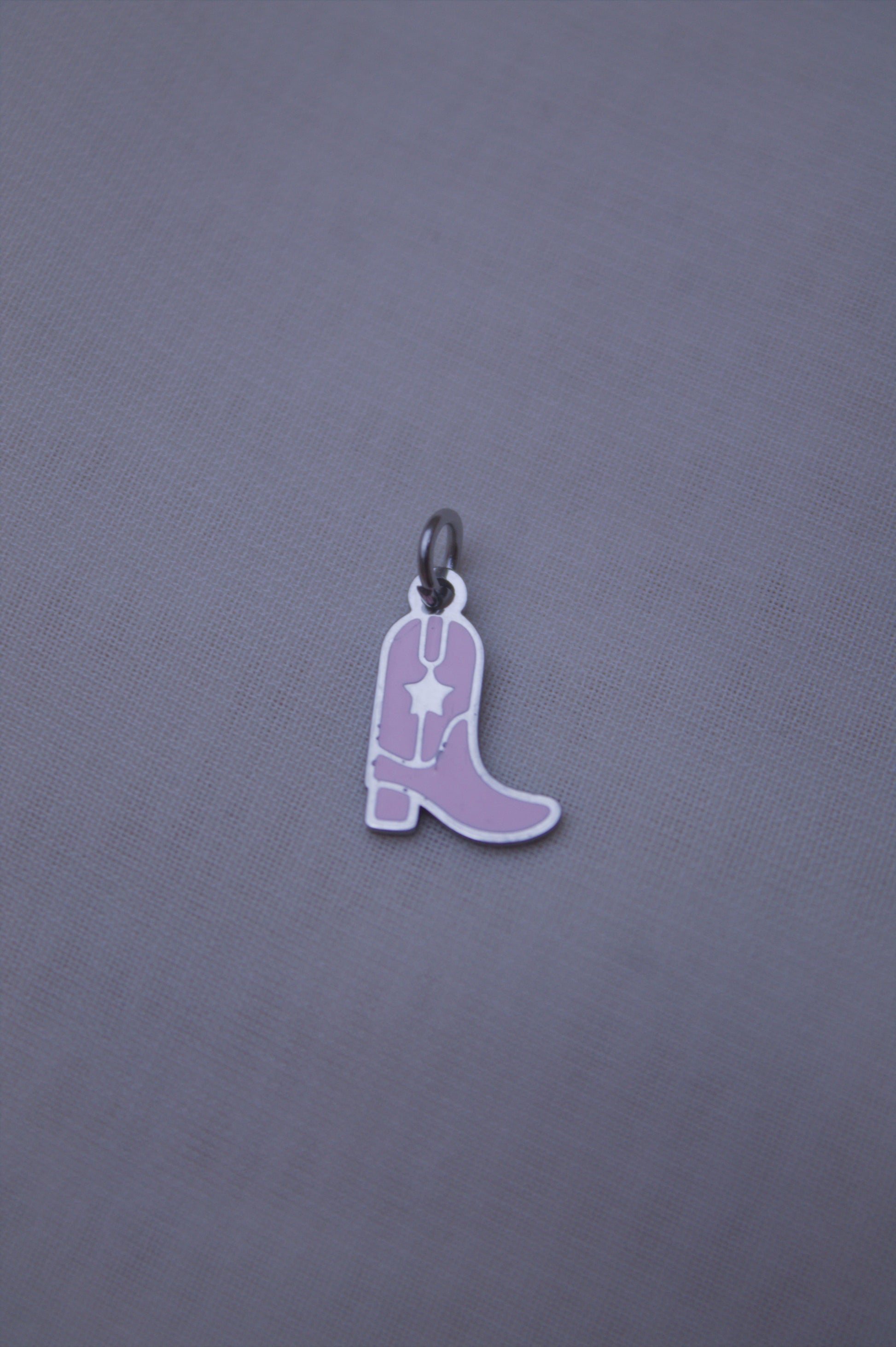 Enamel Pink Ray Gun Charm