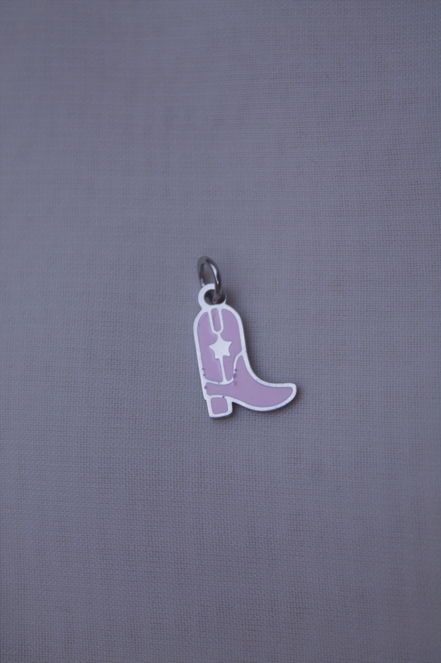Enamel Purple Ray Gun Charm