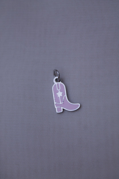 Enamel Purple Ray Gun Charm