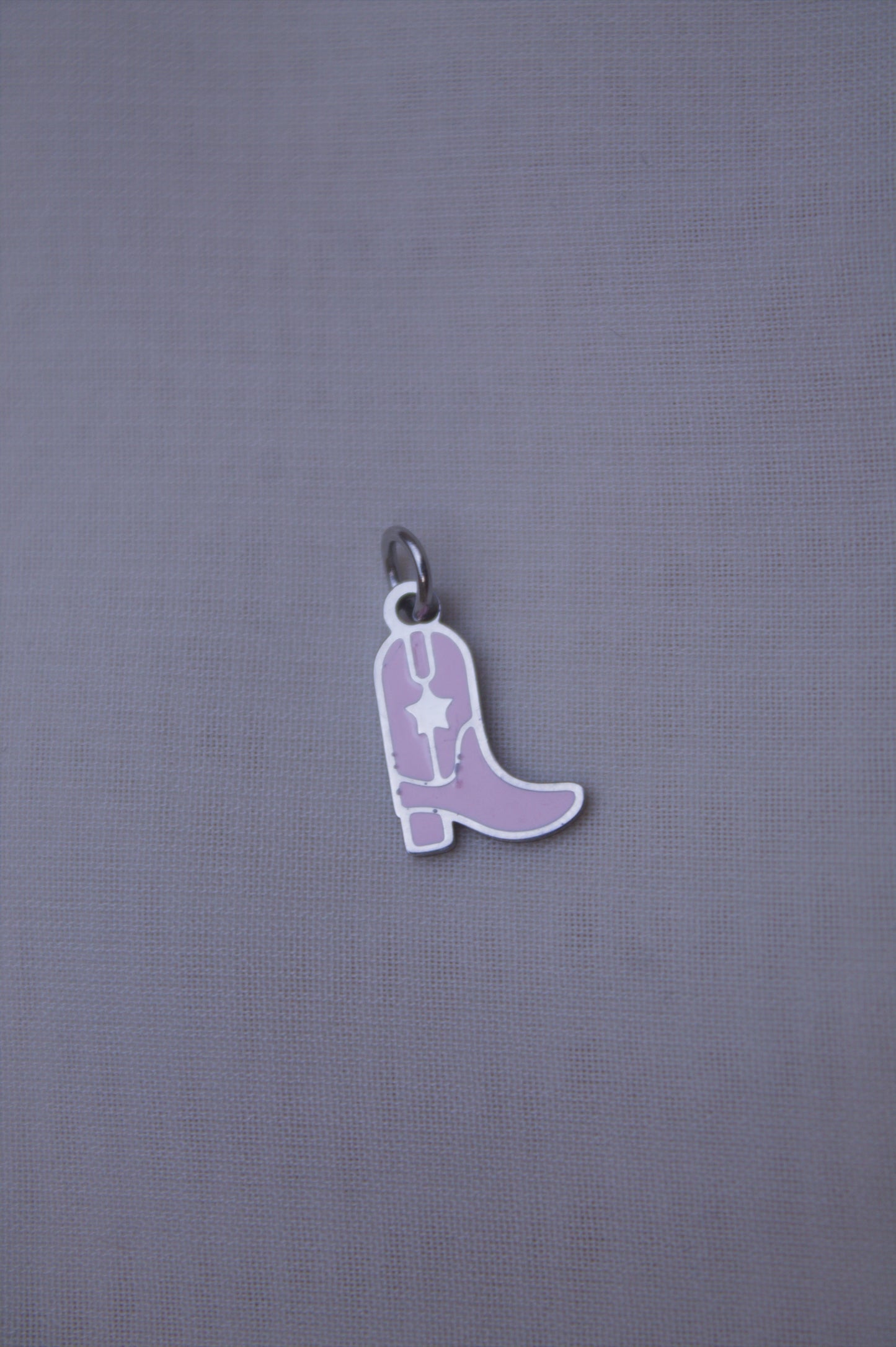 Enamel Purple Ray Gun Charm