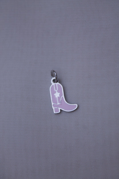 Enamel Purple Ray Gun Charm