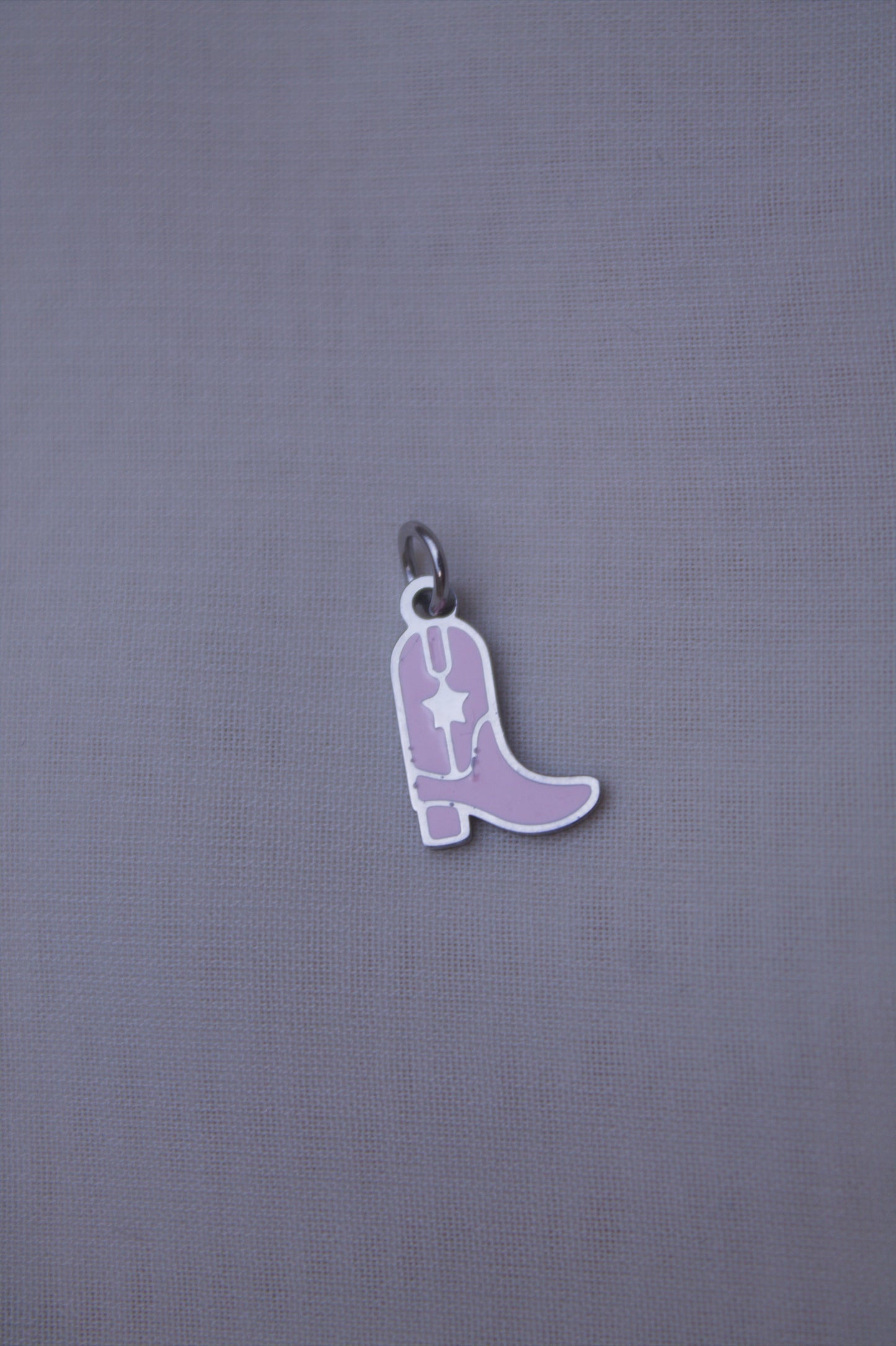 Enamel Purple Ray Gun Charm