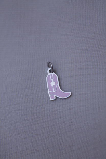 Enamel Purple Ray Gun Charm