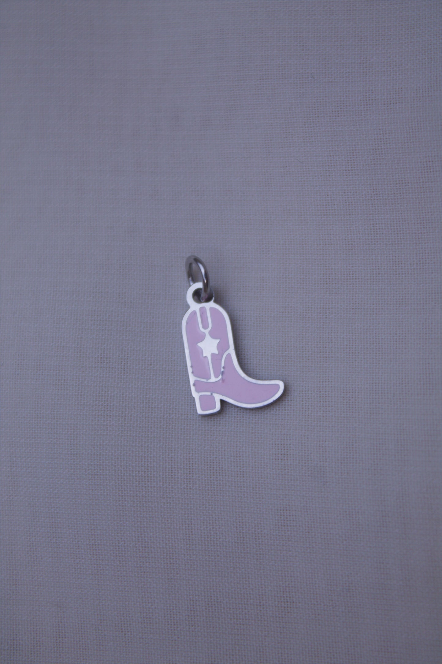 Enamel Purple Ray Gun Charm