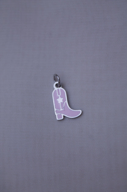 Enamel Purple Ray Gun Charm